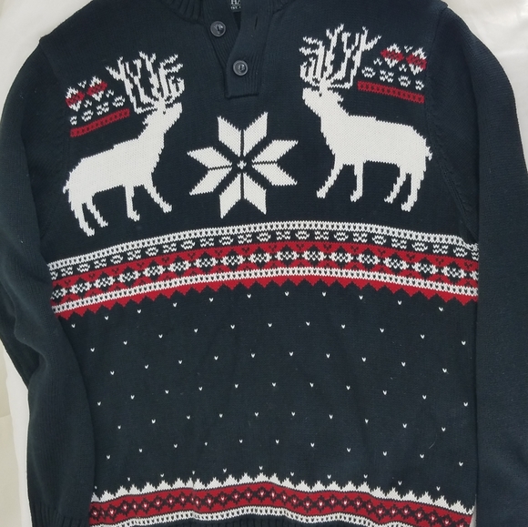 Chaps Reindeer Games  Sweater- Size M - Picture 5 of 6